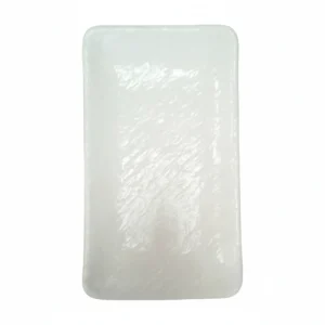 Rect. White Mel Plate 8.7"