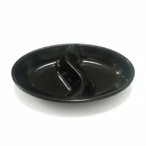 Black Sauce dish Double 4.4"