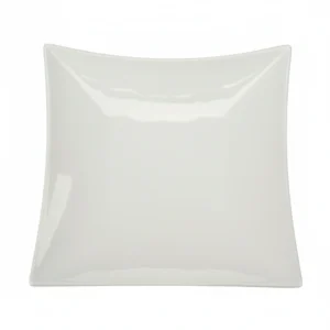 Tetragone Plate White 10"
