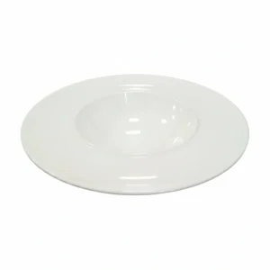 Wide Edge Bowl White 11"