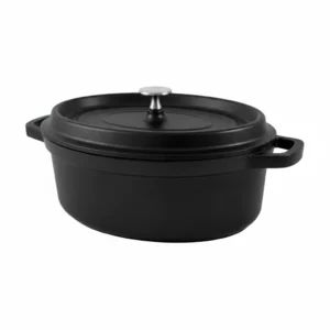 Oval Cast Iron Pot 26cm 3L