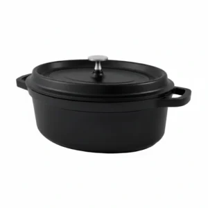 Oval Cast Iron Pot 30cm 3.5L