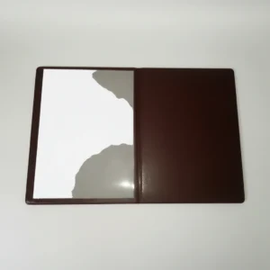 Menu Folder Maroon