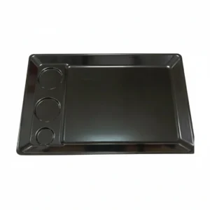 Mel Platter with Slot (Black)
