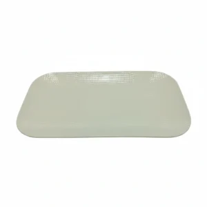 C7002188 14" rectangular plate- Linen pattern