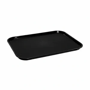 Non Slip Tray Rectangle  Black 14x18"