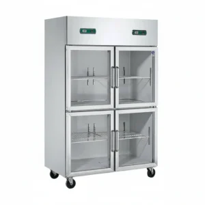 Kitchen Fridge Glass 4 door