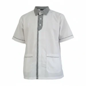 Chefs Shirt Checkered Border