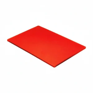 Chopping Board Acrylic Red 45x60x2cm