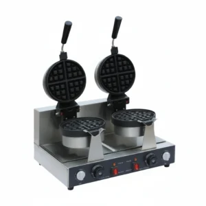 Roatating Waffle Maker Double