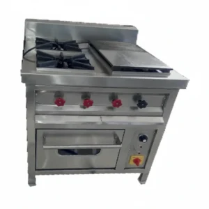 Cooker 2 Burner Cont. Range w/ Oven