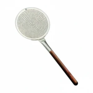 Wooden Handle Deep Fry Strainer 12
