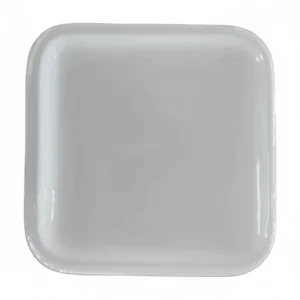 Ceramic Square Dinner Plate 11in