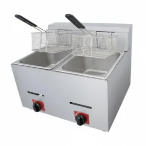 Table Top Gas 2 Tank Fryer
