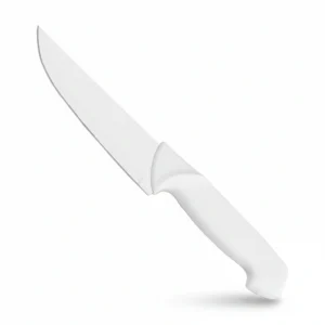White Butcher Knife 10"