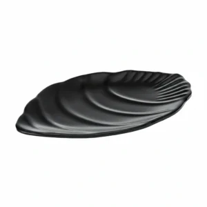 Mel Platter Palm Black 12"