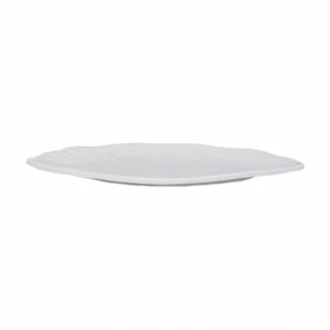 Mel Platter Palm White 12"