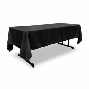 Tablecloth Black 40x84"