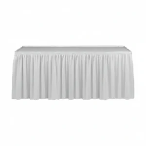 Skirting Lycra White 16ft
