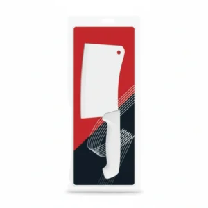 Knife Cleaver Pro White 6"