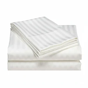 K Striped Linen  Set 250TC