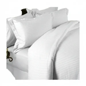 K Striped Duvet Cover 200TC 92x106"